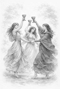 Three of Cups