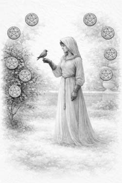 Nine of Pentacles